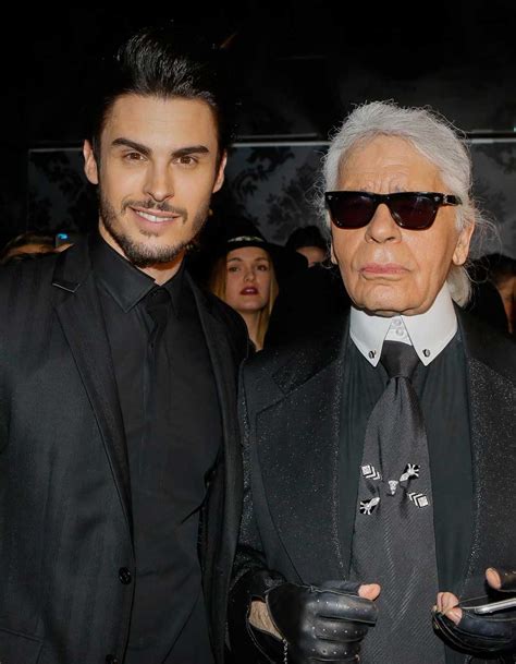 karl lagerfeld baptiste giabiconi.